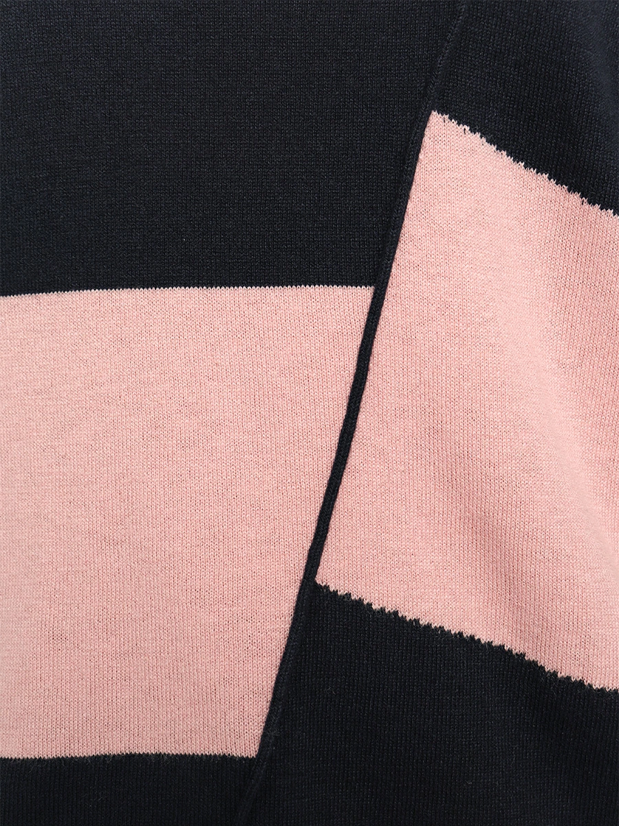 Двухцветный джемпер